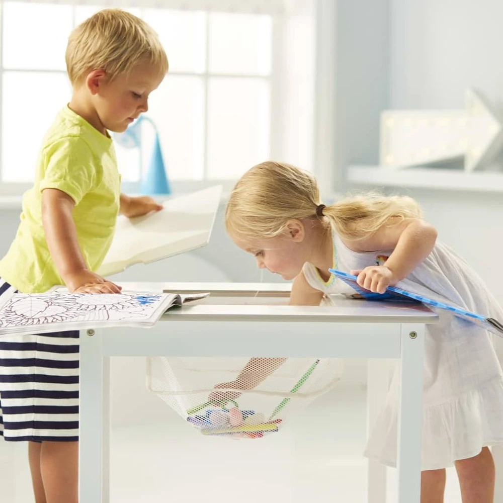 Worlds Apart Ensemble De Table Et Chaises 3 Pcs Blanc 4 Worlds Apart Ensemble De Table Et Chaises 3 Pcs Blanc – Image 4