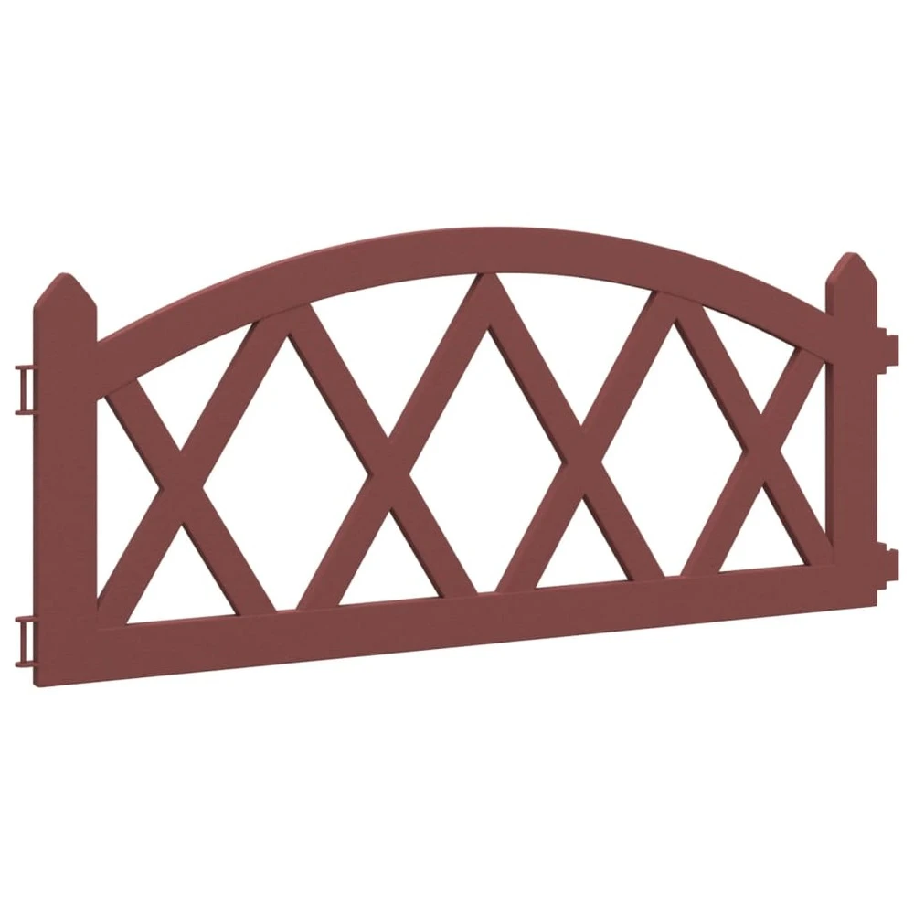 VIDAXL Bordures De Pelouse 17 Pcs Rouge 10 M Pp 3 VIDAXL Bordures De Pelouse 17 Pcs Rouge 10 M Pp – Image 3