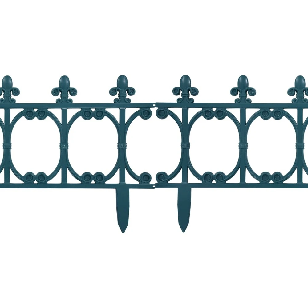 VIDAXL Bordures De Jardin 16 Pcs Vert 10 M Pp 4 VIDAXL Bordures De Jardin 16 Pcs Vert 10 M Pp – Image 4