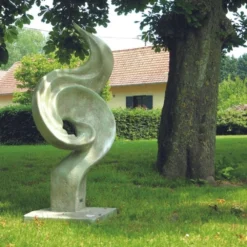 Statue De Jardin En Pierre "valentino" (148cm) - Gris Vert 148 Cm -Konst Decor Magasin 642480b9ce4230.42222896