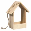 Mangeoire à Oiseaux En Bois 20 X 10 X 25 Cm