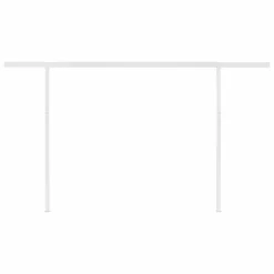 VIDAXL Auvent Automatique Rétractable Avec Poteaux 4,5x3,5 M Crème 13 VIDAXL Auvent Automatique Rétractable Avec Poteaux 4,5x3,5 M Crème -Konst Decor Magasin 6426dd9e500e11.36643918