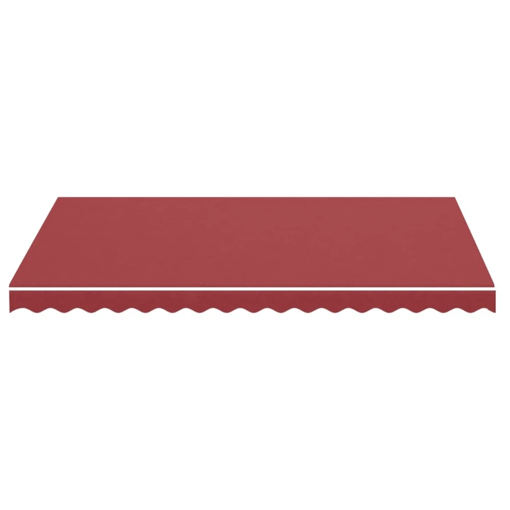 VIDAXL Tissu De Remplacement Pour Auvent Bordeaux Rouge 3,5x2,5 M 3 VIDAXL Tissu De Remplacement Pour Auvent Bordeaux Rouge 3,5x2,5 M – Image 3