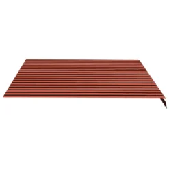 VIDAXL Tissu De Remplacement Pour Auvent Orange Et Marron 4x3,5 M 8 VIDAXL Tissu De Remplacement Pour Auvent Orange Et Marron 4x3,5 M -Konst Decor Magasin 6426ddce5fd451.61768362