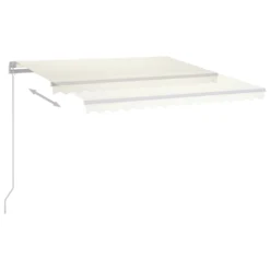 VIDAXL Auvent Automatique Avec Capteur De Vent Et Led 4x3,5 M Crème 9 VIDAXL Auvent Automatique Avec Capteur De Vent Et Led 4x3,5 M Crème -Konst Decor Magasin 6426ddd260d0b9.80140625