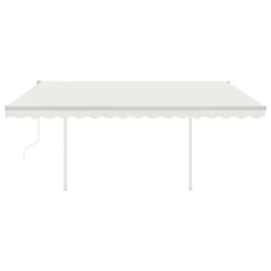 VIDAXL Auvent Automatique Avec Capteur De Vent Et Led 4x3,5 M Crème 10 VIDAXL Auvent Automatique Avec Capteur De Vent Et Led 4x3,5 M Crème -Konst Decor Magasin 6426ddd266b019.44456423
