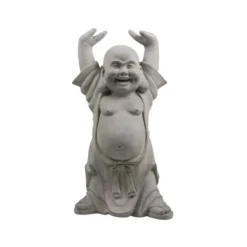 Bouddha Shaolin En Fibres Debout