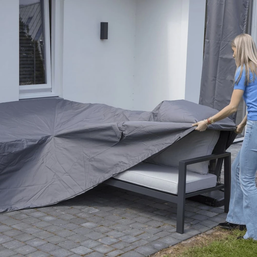 Madison Housse De Meubles D'extérieur 270 X 210 X 90 Cm Gauche Gris 6 Madison Housse De Meubles D'extérieur 270 X 210 X 90 Cm Gauche Gris – Image 6