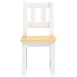 VIDAXL Ensemble De Table Et Chaises Pour Enfants 3 Pcs Blanc Et Beige 11 VIDAXL Ensemble De Table Et Chaises Pour Enfants 3 Pcs Blanc Et Beige -Konst Decor Magasin 64387d74de5973.19658389