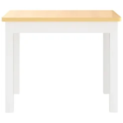 VIDAXL Ensemble De Table Et Chaises Pour Enfants 3 Pcs Blanc Et Beige 13 VIDAXL Ensemble De Table Et Chaises Pour Enfants 3 Pcs Blanc Et Beige -Konst Decor Magasin 64387d74ead443.83419364