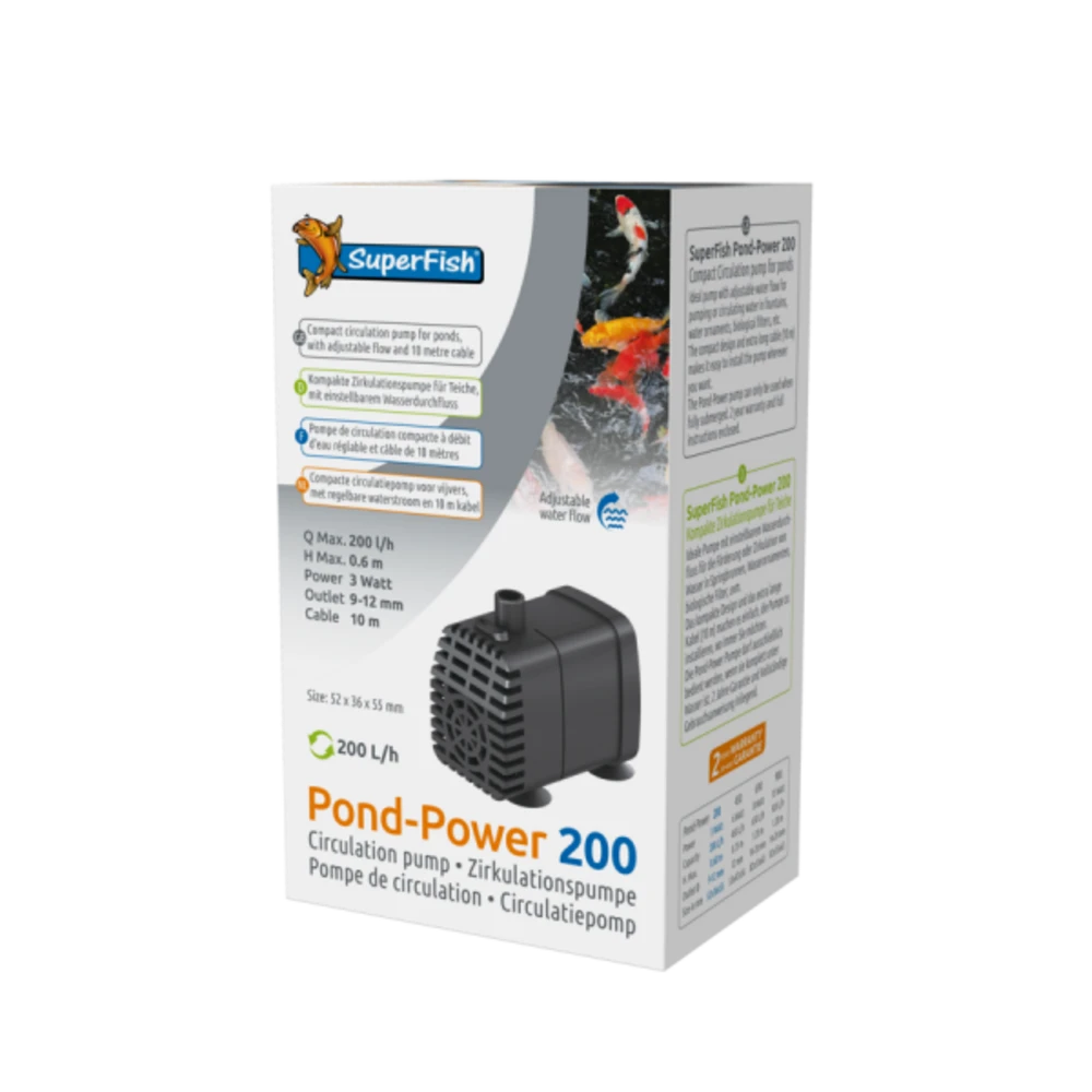 SuperFish Pond Power 200 (200l/h) 1 SuperFish Pond Power 200 (200l/h)
