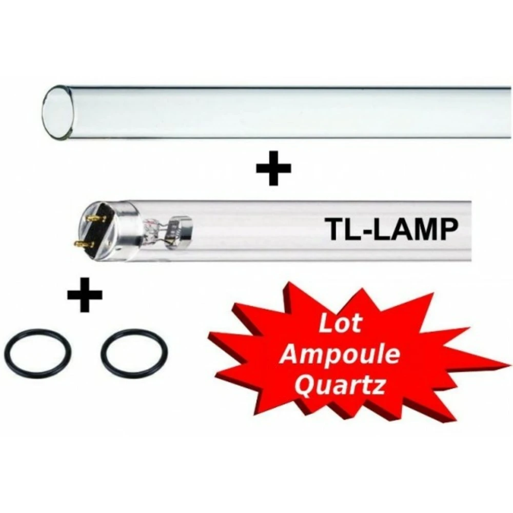 Set Tl 30w (quartz + Ampoule) 1 Set Tl 30w (quartz + Ampoule)