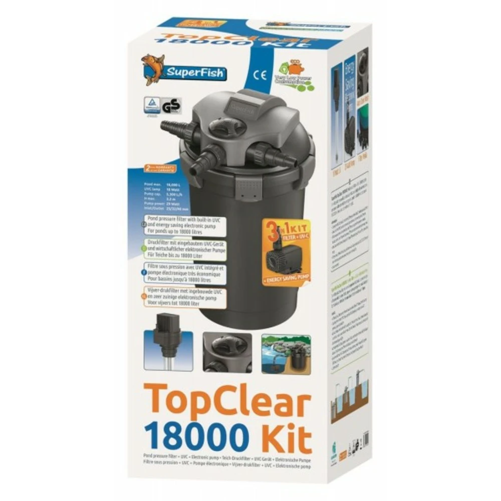 Superfish Topclear Kit 18000 Uvc18w 2 Superfish Topclear Kit 18000 Uvc18w – Image 2