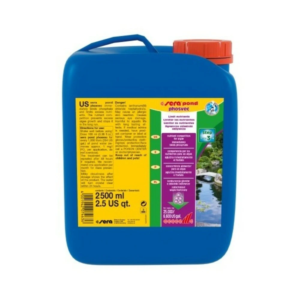 Sera Pond Phosvec 25m3 1 Sera Pond Phosvec 25m3