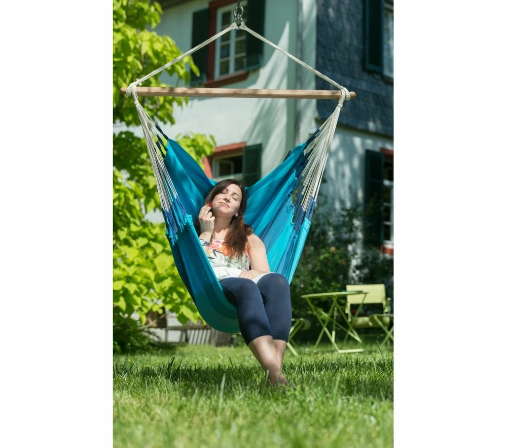 LA SIESTA Orquidea Lagoon : Fauteuil Hamac Simple 2 LA SIESTA Orquidea Lagoon : Fauteuil Hamac Simple – Image 2