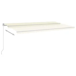VIDAXL Auvent Automatique Capteur De Vent/led 6x3 M Crème 9 VIDAXL Auvent Automatique Capteur De Vent/led 6x3 M Crème -Konst Decor Magasin 64515c678537b9.46010915