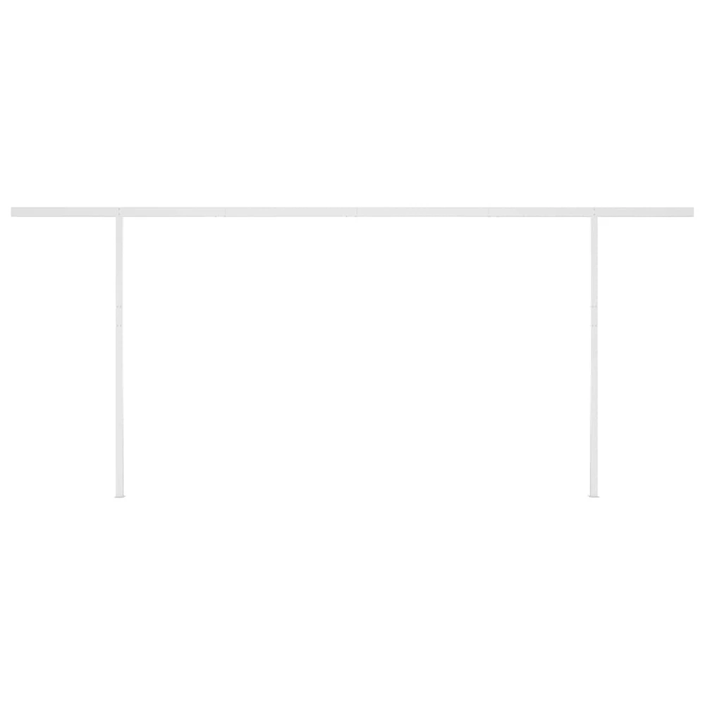 VIDAXL Auvent Automatique Capteur De Vent/led 6x3 M Crème 7 VIDAXL Auvent Automatique Capteur De Vent/led 6x3 M Crème – Image 7