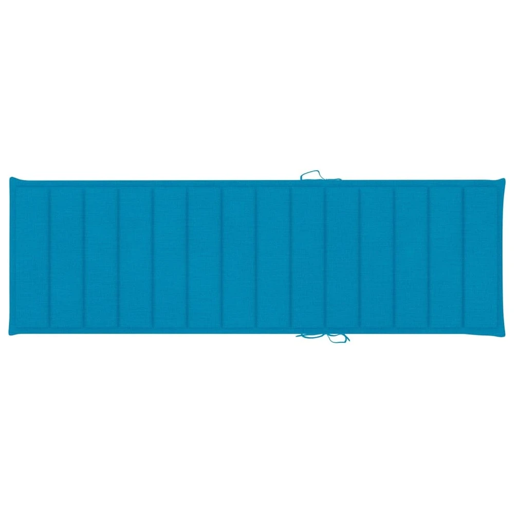 VIDAXL Chaise Longue Double Et Coussins Bleu Pin Imprégné 6 VIDAXL Chaise Longue Double Et Coussins Bleu Pin Imprégné – Image 6