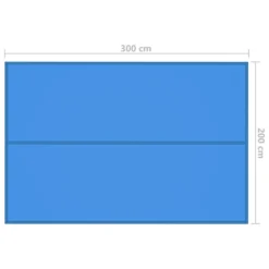 VIDAXL Bâche D'extérieur 3x2 M Bleu 13 VIDAXL Bâche D'extérieur 3x2 M Bleu -Konst Decor Magasin 645801f41be600.56142390