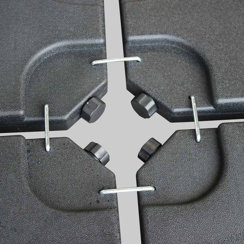 Dalle Pour Parasol à Lester - 50x50cm - 16 Kgs Une Fois Remplie - Pieds. Socle Poids Pour Fixer Votre Parasol 3 Dalle Pour Parasol à Lester - 50x50cm - 16 Kgs Une Fois Remplie - Pieds. Socle Poids Pour Fixer Votre Parasol – Image 3