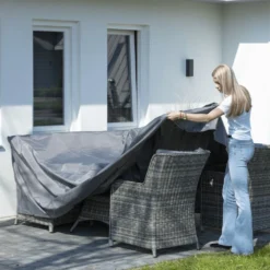 Madison Housse De Meubles D'extérieur 100 X 100 X 70 Cm Gris 11 Madison Housse De Meubles D'extérieur 100 X 100 X 70 Cm Gris -Konst Decor Magasin 645a9159a53eb7.29945633