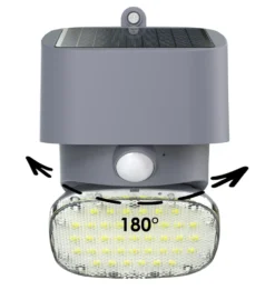 Applique Solaire Grise Anthracite éclairage Pivotant à 180° 6 Applique Solaire Grise Anthracite éclairage Pivotant à 180° -Konst Decor Magasin 645b8d0e77ab03.71942459