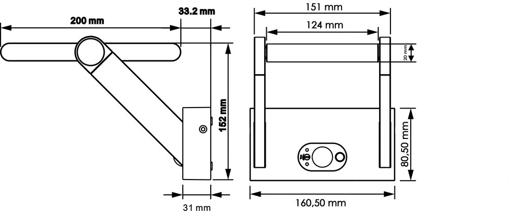 Applique Solaire Milano - Veille & Détection - Blanc Chaud 3000°k 170lm - Faisceau 120° - Bf Light 4 Applique Solaire Milano - Veille & Détection - Blanc Chaud 3000°k 170lm - Faisceau 120° - Bf Light – Image 4