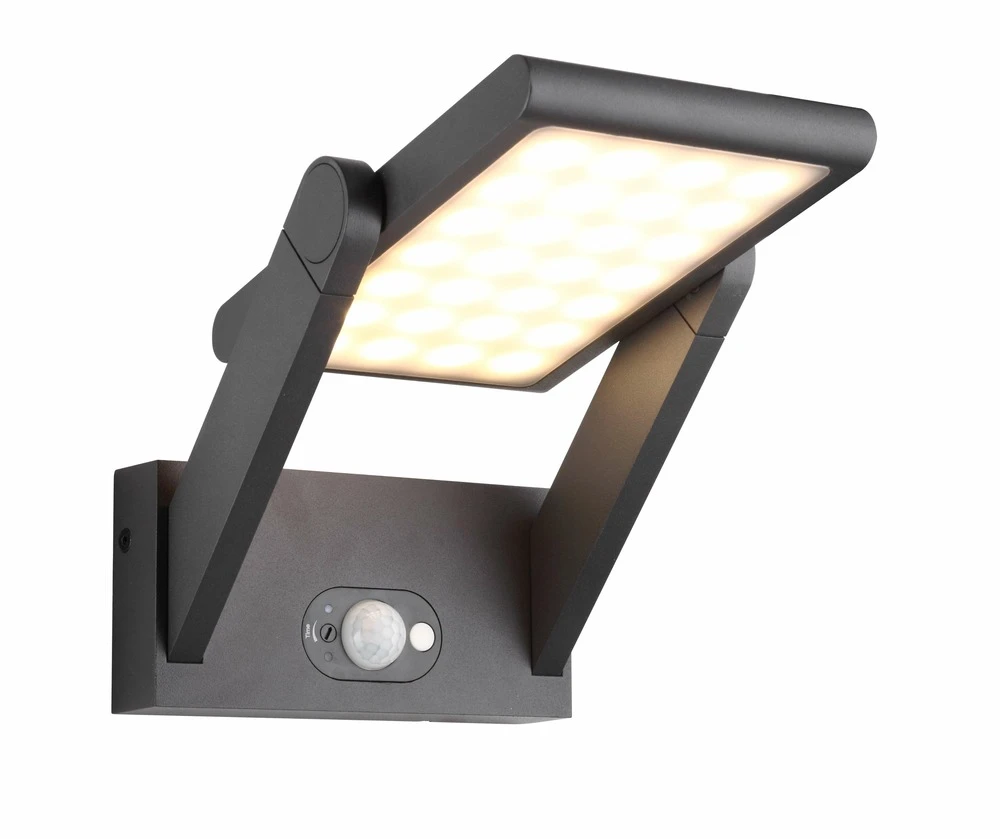 Applique Solaire Milano - Veille & Détection - Blanc Chaud 3000°k 170lm - Faisceau 120° - Bf Light 2 Applique Solaire Milano - Veille & Détection - Blanc Chaud 3000°k 170lm - Faisceau 120° - Bf Light – Image 2