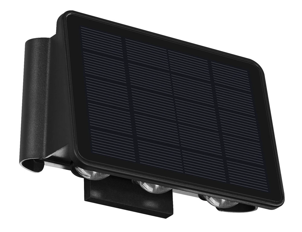 Applique Solaire 5 Faisceaux : 2 Up & 3 Down - Blanc Chaud 3000°k 150lm - Bf Light 1 Applique Solaire 5 Faisceaux : 2 Up & 3 Down - Blanc Chaud 3000°k 150lm - Bf Light