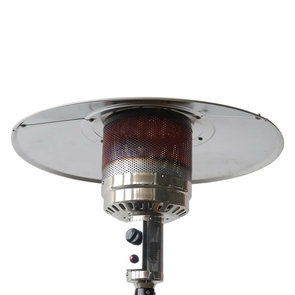 Chauffage D'extérieur à Gaz 13kw - Siberia - Parasol Chauffant Noir. Avec Roulettes Et Stabilisateur 5 Chauffage D'extérieur à Gaz 13kw - Siberia - Parasol Chauffant Noir. Avec Roulettes Et Stabilisateur – Image 5