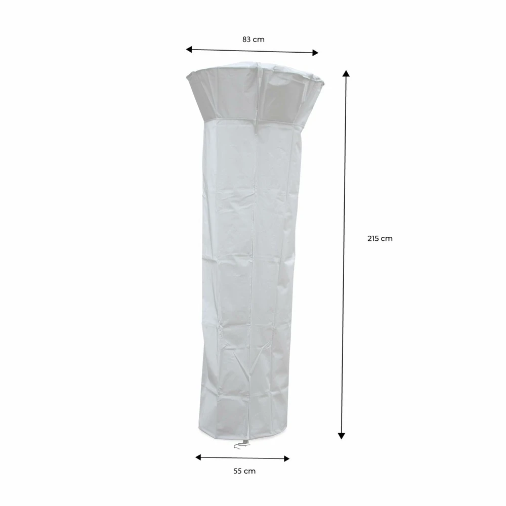 Housse Intégrale Pour Parasols Chauffants - Finland. Lapland. Siberia Et Norway- Accessoire De Protection Gris 4 Housse Intégrale Pour Parasols Chauffants - Finland. Lapland. Siberia Et Norway- Accessoire De Protection Gris – Image 4