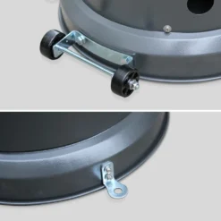 Chauffage D'extérieur Gaz 12.5kw - Finland - Parasol Chauffant Gris. Réglable. Porte En Façade Et Roulettes -Konst Decor Magasin 645b907e9dc9f6.46169325