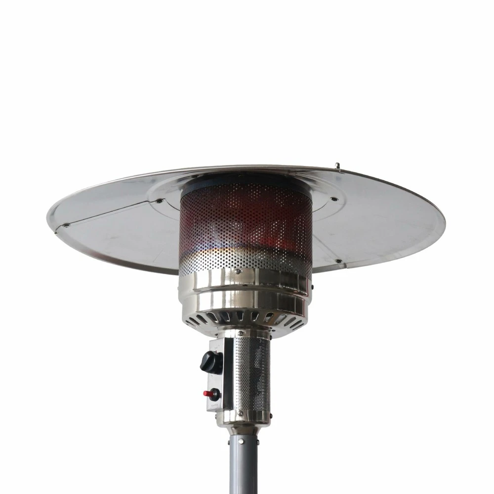 Chauffage D'extérieur à Gaz 13kw - Siberia - Parasol Chauffant Gris. Avec Roulettes Et Stabilisateur 5 Chauffage D'extérieur à Gaz 13kw - Siberia - Parasol Chauffant Gris. Avec Roulettes Et Stabilisateur – Image 5