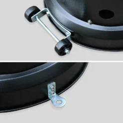 Chauffage D'extérieur Gaz 12.5kw - Finland - Parasol Chauffant Noir. Réglable. Porte En Façade. Roulettes Et Housse -Konst Decor Magasin 645b908a486d63.12559686