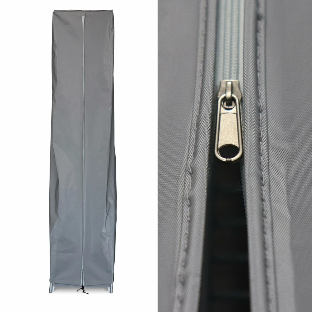 Chauffage D'extérieur - Sweden - Parasol Chauffant Gaz Pyramide. Design. Véritable Flamme. Roulettes + Housse De Protection Incluses 5 Chauffage D'extérieur - Sweden - Parasol Chauffant Gaz Pyramide. Design. Véritable Flamme. Roulettes + Housse De Protection Incluses – Image 5