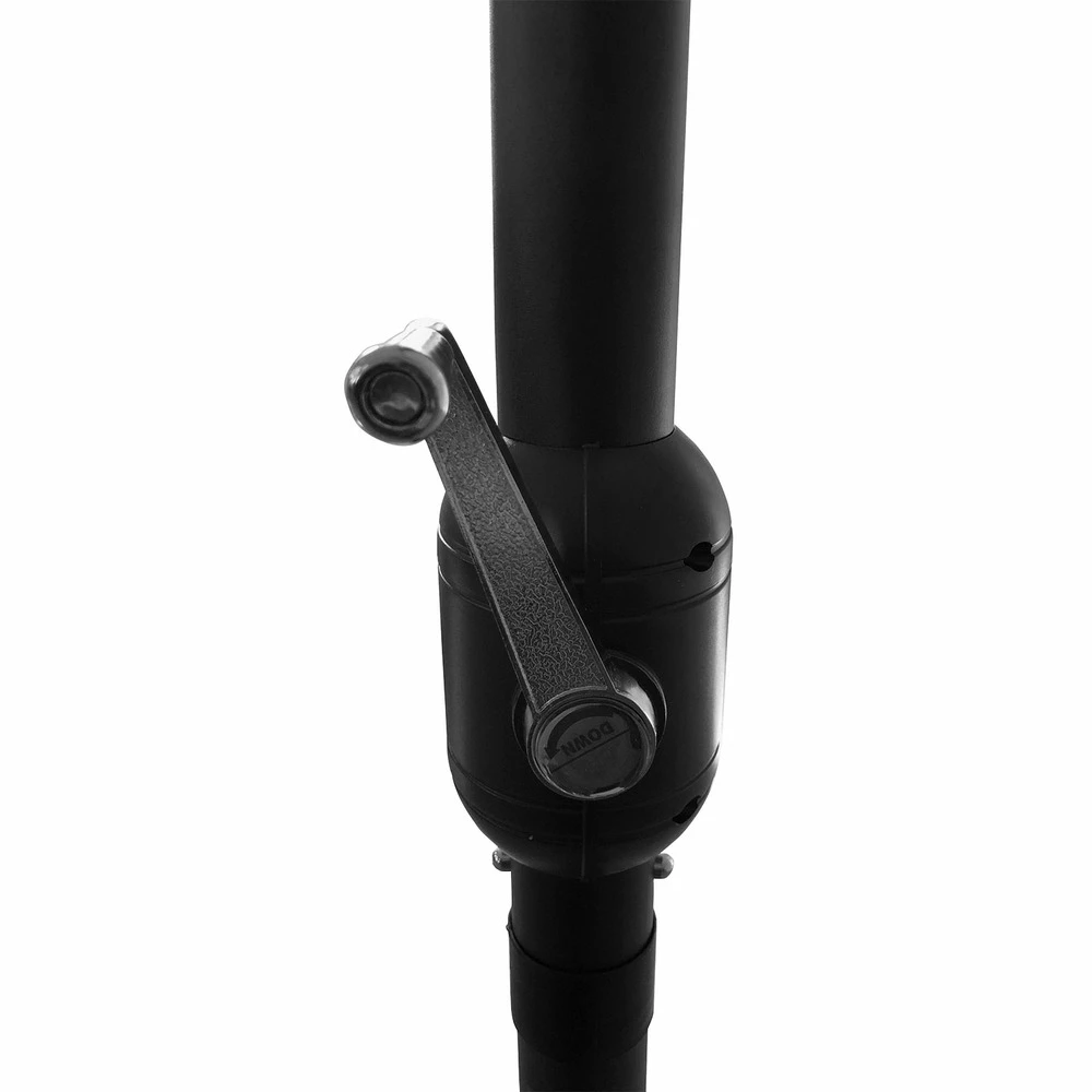 Parasol Double 2,7x4,6m Linai Noir 5 Parasol Double 2,7x4,6m Linai Noir – Image 5