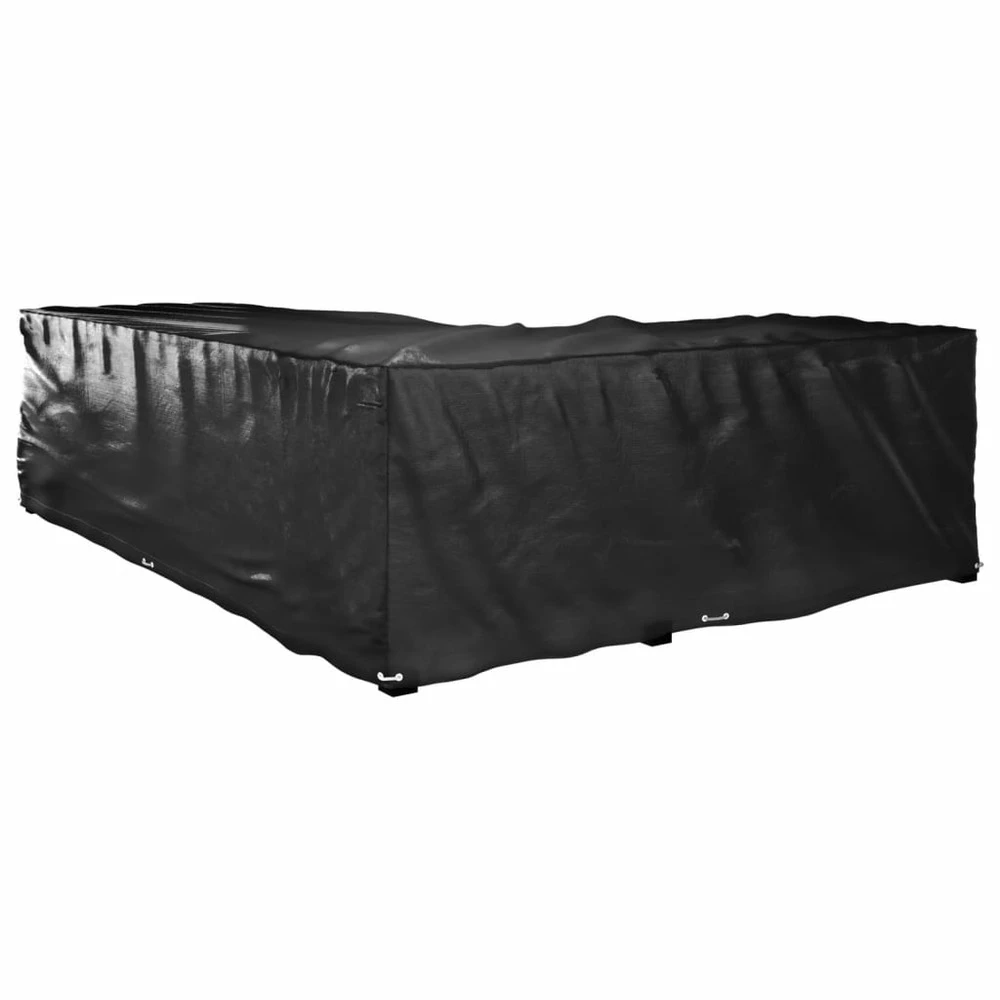 VIDAXL Housses De Salon De Jardin En Forme De L 2 Pcs 18 œillets 6 VIDAXL Housses De Salon De Jardin En Forme De L 2 Pcs 18 œillets – Image 6