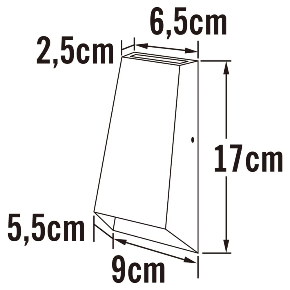 Konstsmide Applique à Led Imola 2x3w Gris Foncé 5 Konstsmide Applique à Led Imola 2x3w Gris Foncé – Image 5