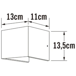 Konstsmide Applique à Led Cremona 2x3w 11x13x13,5 Cm 13 Konstsmide Applique à Led Cremona 2x3w 11x13x13,5 Cm -Konst Decor Magasin 645e86a09fe504.86546944