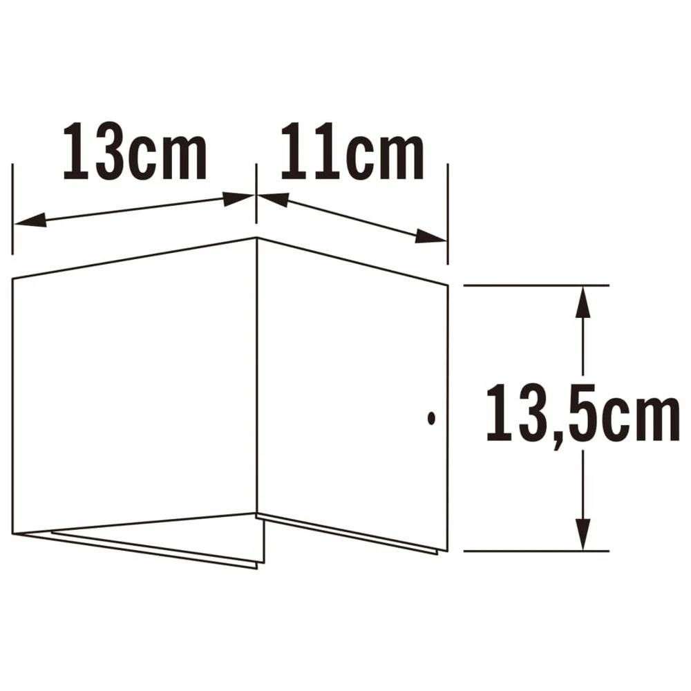 Konstsmide Applique à Led Cremona 2x3w 11x13x13,5 Cm 7 Konstsmide Applique à Led Cremona 2x3w 11x13x13,5 Cm – Image 7