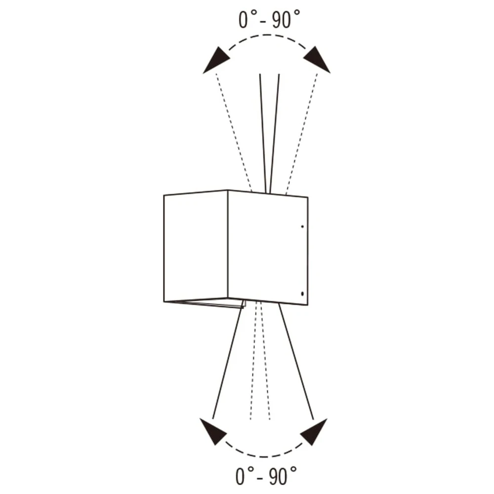 Konstsmide Applique à Led Cremona 2x3w 11x13x13,5 Cm 6 Konstsmide Applique à Led Cremona 2x3w 11x13x13,5 Cm – Image 6