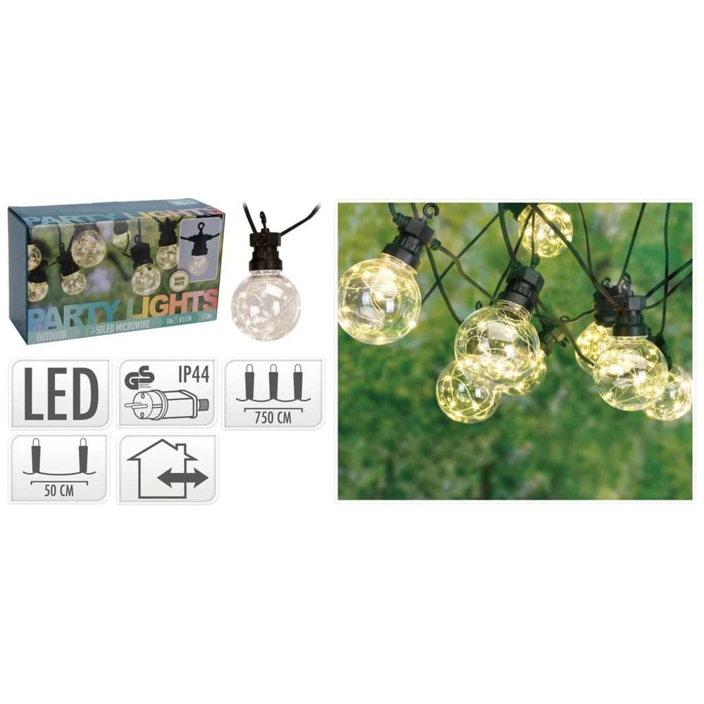Progarden Ensemble D'éclairage à Led De Fête De Jardin 80 Micro Led 2 Progarden Ensemble D'éclairage à Led De Fête De Jardin 80 Micro Led – Image 2