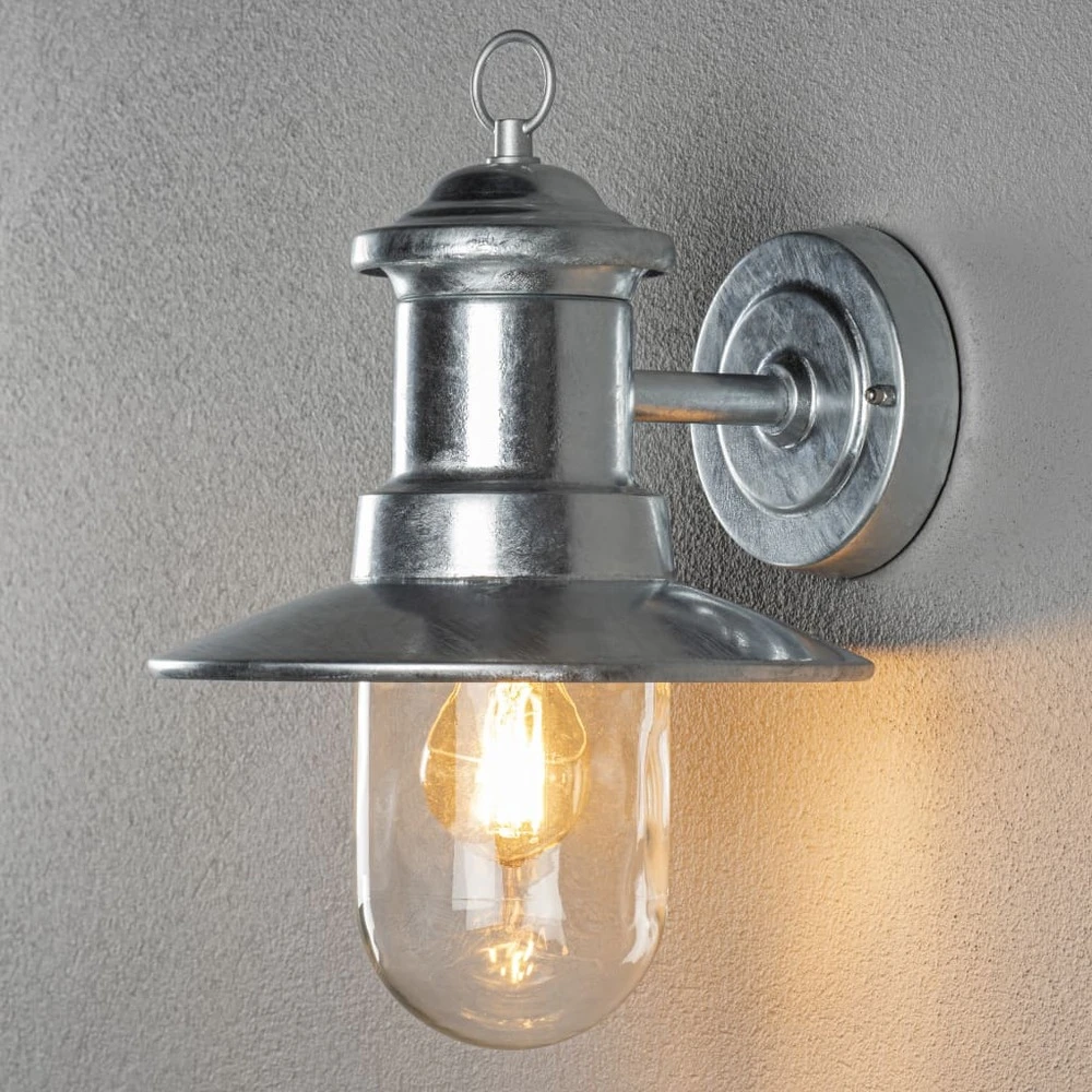 Konstsmide Applique Murale Napoli Galvanisée 3 Konstsmide Applique Murale Napoli Galvanisée – Image 3