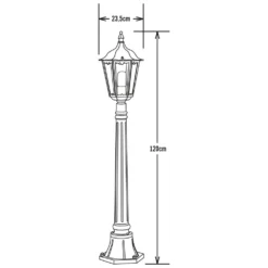 Konstsmide Lampadaire Firenze Noir Mat 5 Konstsmide Lampadaire Firenze Noir Mat -Konst Decor Magasin 645e86bf24fd35.23747058