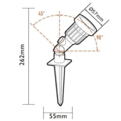 LuxForm Projecteur Led De Jardin 2 Pcs Dominica Noir Lux9522d.01 10 LuxForm Projecteur Led De Jardin 2 Pcs Dominica Noir Lux9522d.01 -Konst Decor Magasin 645e86c5afcfc4.64806252