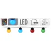 Progarden Ensemble D'éclairage à Led De Fête 10 Ampoules Multicolores