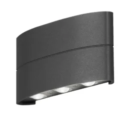 Konstsmide Applique à Led Chieri 6x1,2 W Anthracite