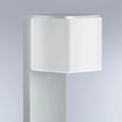 STEINEL Borne D'éclairage à Capteur Gl 80 Led Ihf Cubo Argenté 055486 9 STEINEL Borne D'éclairage à Capteur Gl 80 Led Ihf Cubo Argenté 055486 -Konst Decor Magasin 645e87005ad959.34973706