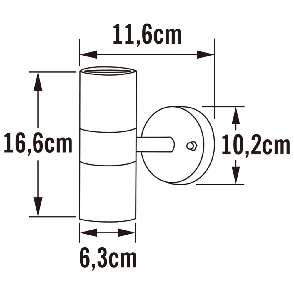 Konstsmide Applique Murale Modena En Bas Et En Haut Noir Mat 5 Konstsmide Applique Murale Modena En Bas Et En Haut Noir Mat – Image 5