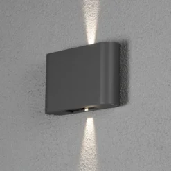 Konstsmide Applique à Led Chieri 2x6w Anthracite 9 Konstsmide Applique à Led Chieri 2x6w Anthracite -Konst Decor Magasin 645e87244f5294.50396851